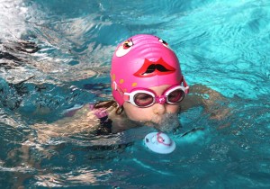 Child swimming 
