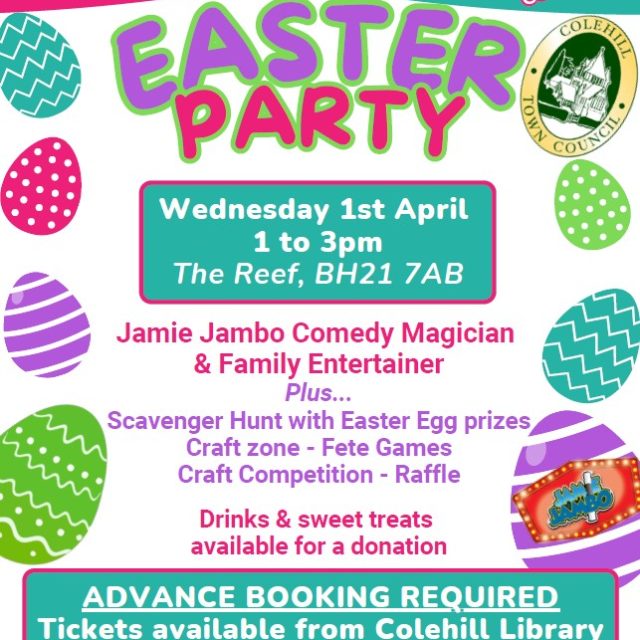 Full poster for Easter Event