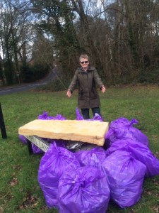 Results of litter picking