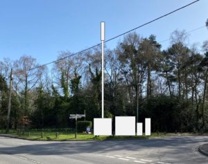Impression of the proposed 5G Mast