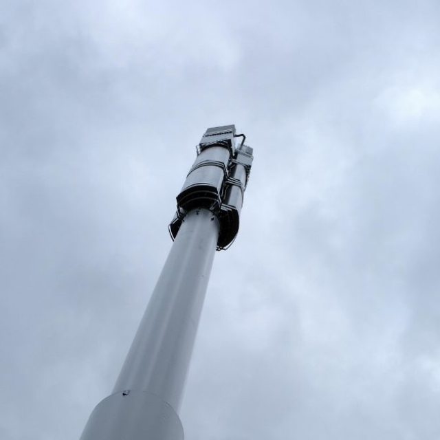 5G Mast in sky