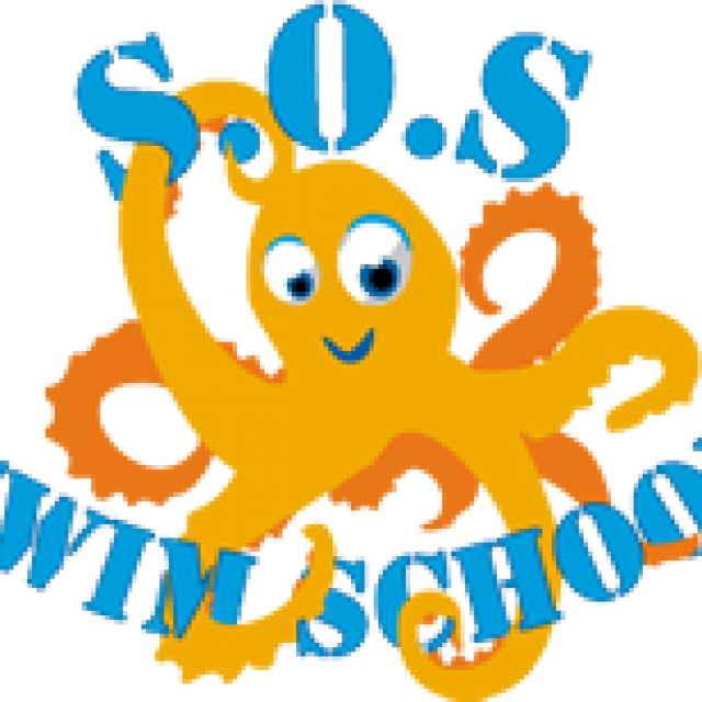 SOS Swim School logo